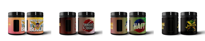 Caribbean Herbal Tea Minis – Soursop, Lemongrass, Ginger & Sorrel (Hibiscus)