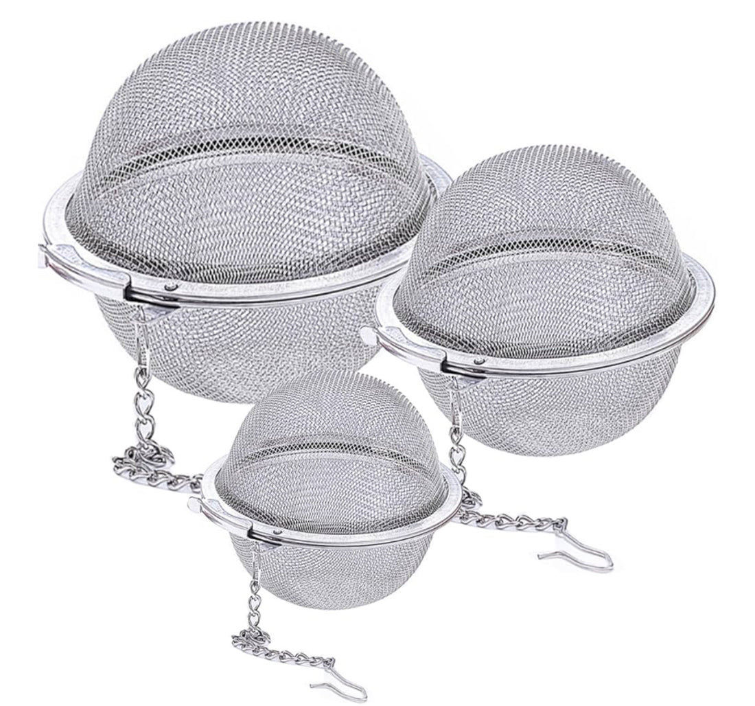 Stainless Steel Tea Infuser (Set of 3)