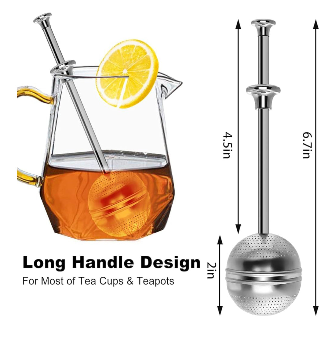 Stainless Steel Tea Infuser Sticks (Set of 2)