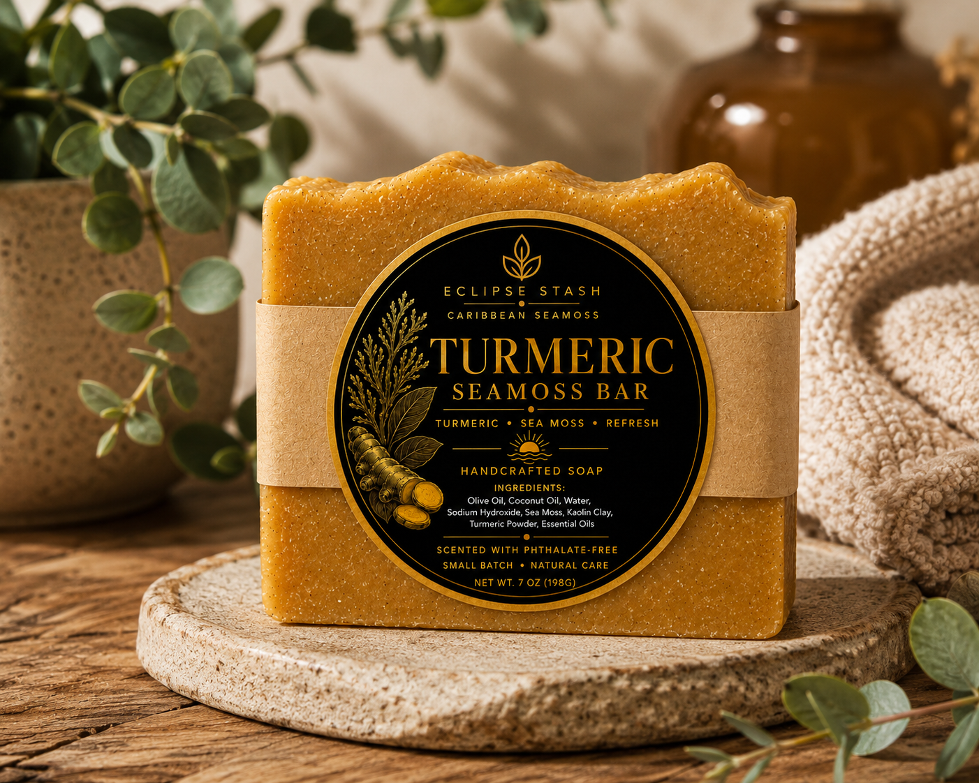 Turmeric Seamoss Soap