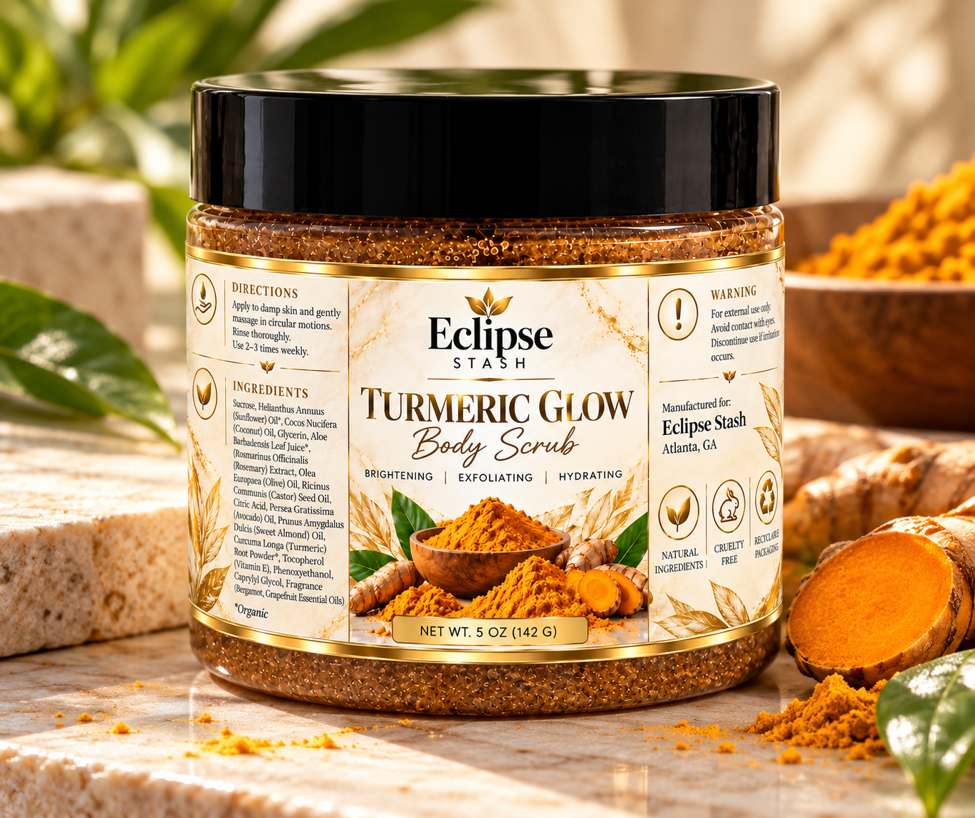 Turmeric Scrub