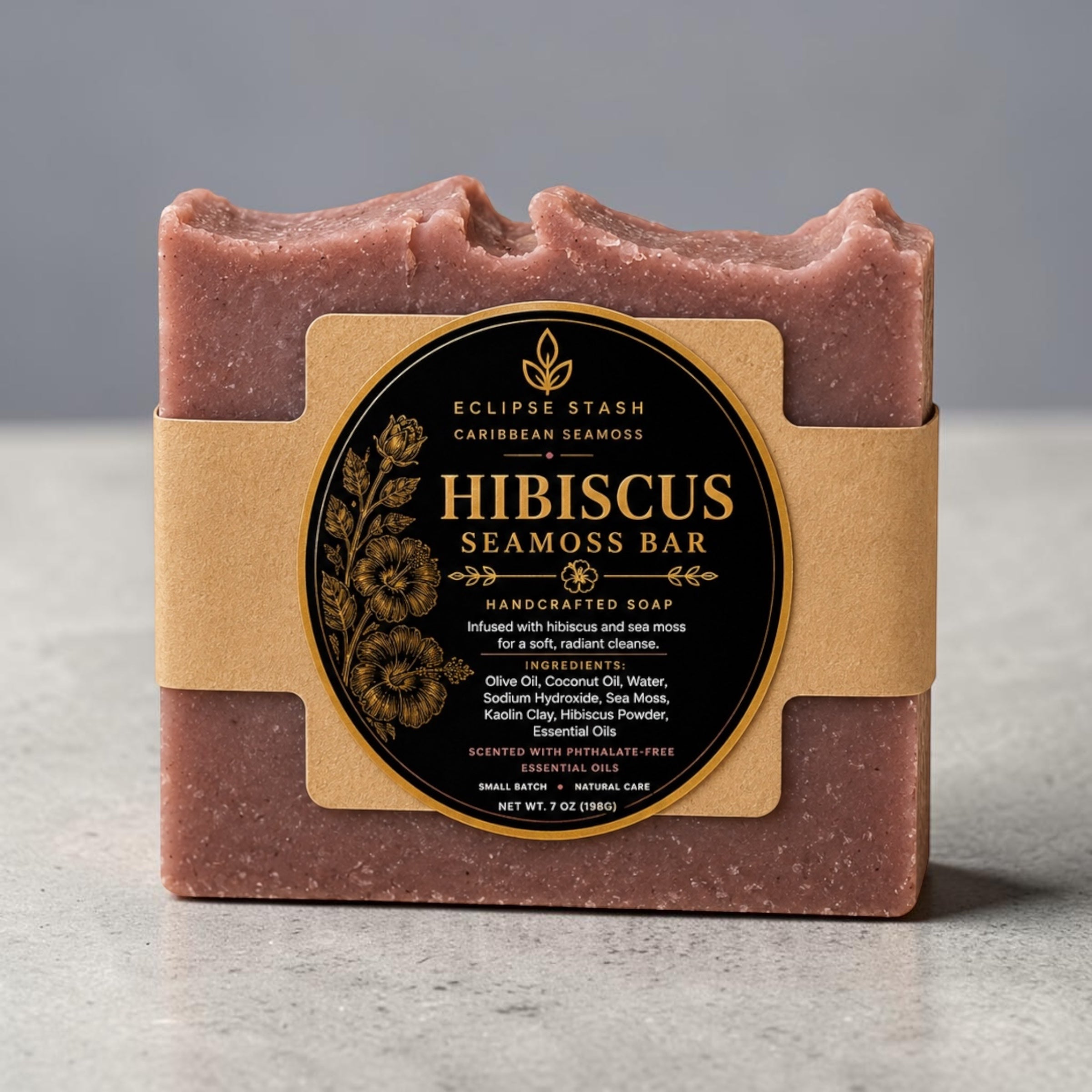 Hibiscus Seamoss Soap