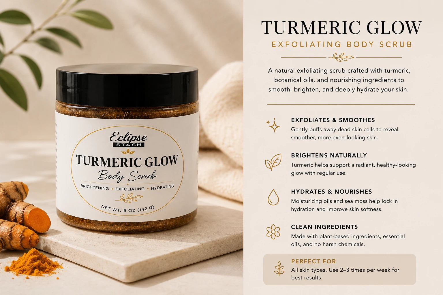 Turmeric Scrub