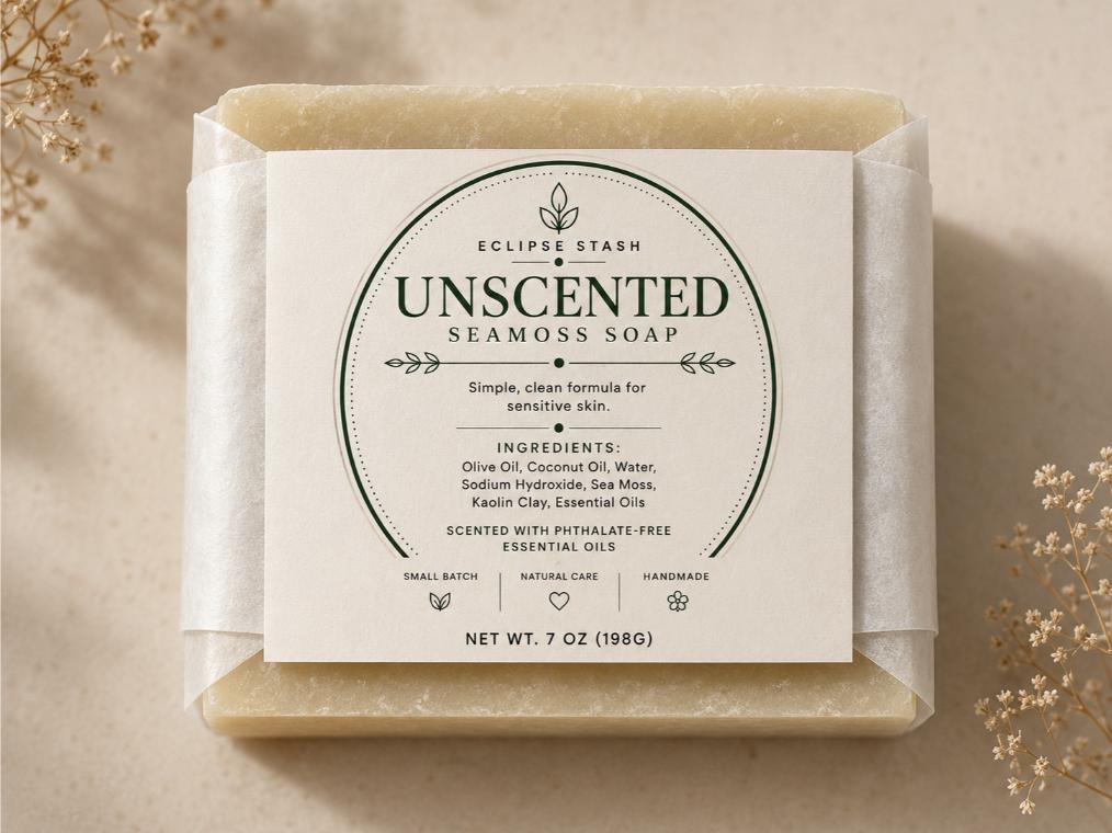 Unscented Seamoss Soap