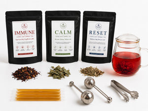 The Caribbean Tea Ritual, three blends